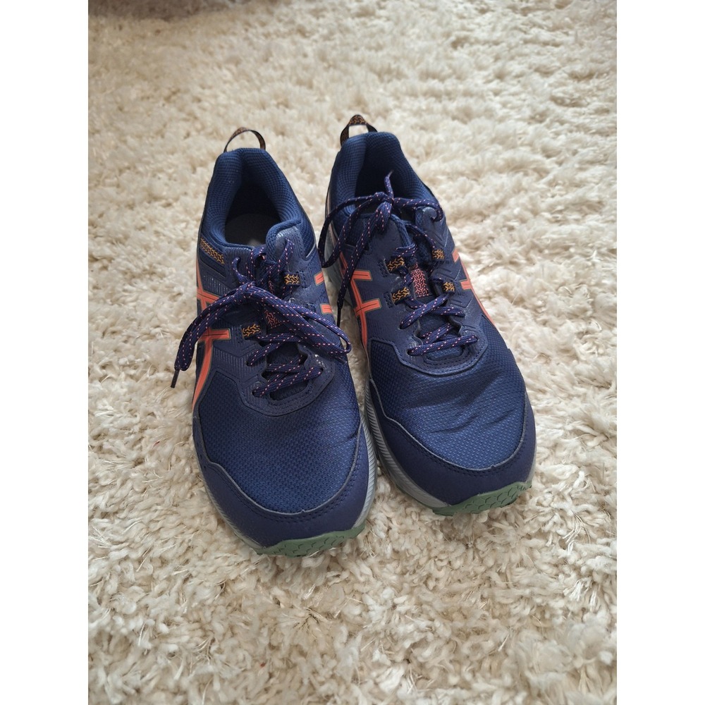 ASICS Gel-Venture 9 Women's Size 11 Indigo Blue Papaya Running Shoes 1012B313